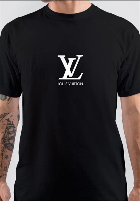 lv t shirt dames|louis vuitton black shirt.